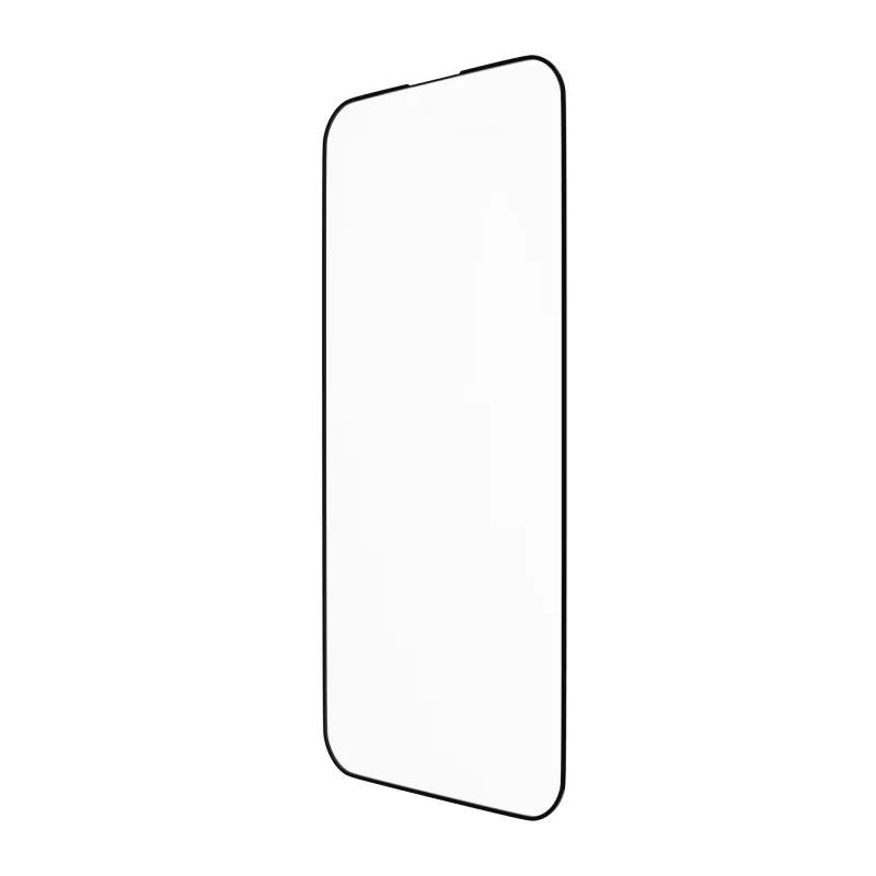 dbramante1928 eco-shield iPhone 15 Plus trasparente nero Edge pellicola protettiva in vetro temperato