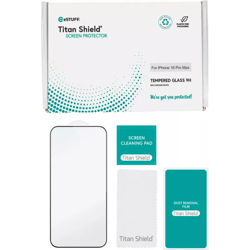 eSTUFF ES501427-50BULK protezione schermo/retro per cellulare trasparente Apple 50 pz.