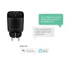 Hombli presa smart HBPP-0205, 3680 W, per interni, nera, confezione promo 2+1 (3 pz.)