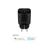 Hombli presa smart HBPP-0205, 3680 W, per interni, nera, confezione promo 2+1 (3 pz.)