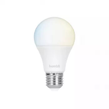 Lampadina smart Hombli E27 9 W Wi‑Fi bianca