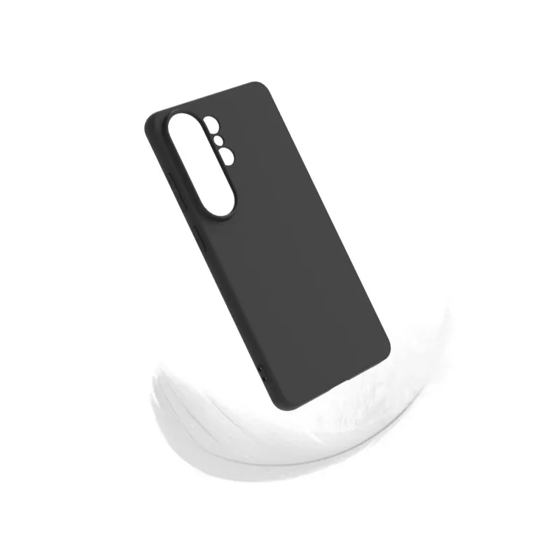 eSTUFF ES67401015-BULK INFINITE (GRS) VIENNA custodia per Samsung Galaxy S25 Ultra, nera
