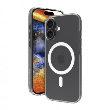 Custodia per cellulare dbramante1928 Greenland Pro MS Cover per Apple iPhone 17 — plastica trasparente