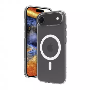 Cover posteriore dbramante1928 Greenland Pro compatibile MagSafe trasparente per Apple iPhone Air