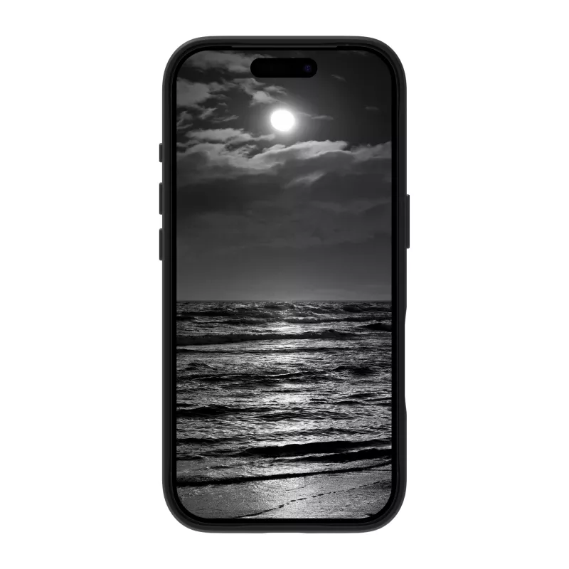 dbramante1928 RO63ICBL6641 Roskilde MS ICON cover posteriore per iPhone 17 Pro, compatibile con MagSafe, Midnight