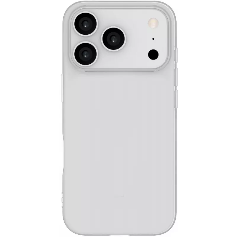 eSTUFF ES67100057-BULK INFINITE (GRS) VIENNA custodia per iPhone 17 Pro, trasparente