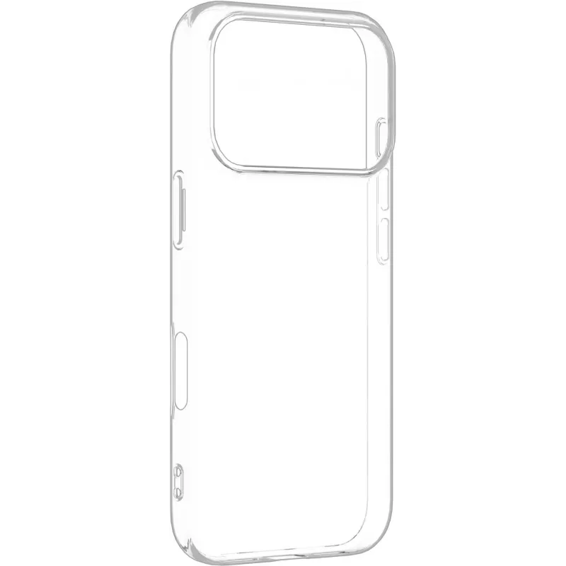 eSTUFF ES67100057-BULK INFINITE (GRS) VIENNA custodia per iPhone 17 Pro, trasparente