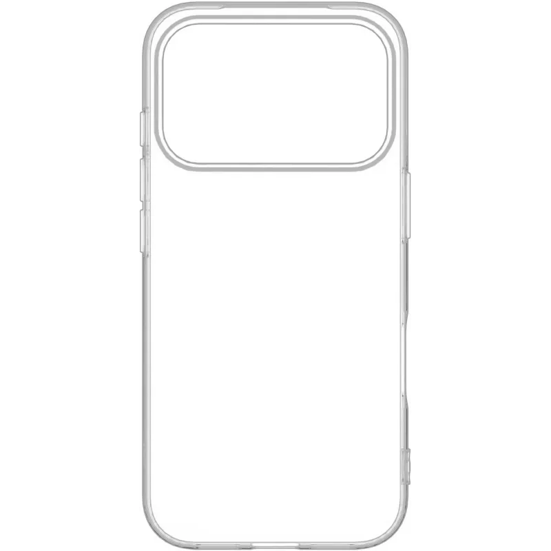 eSTUFF ES67100057-BULK INFINITE (GRS) VIENNA custodia per iPhone 17 Pro, trasparente