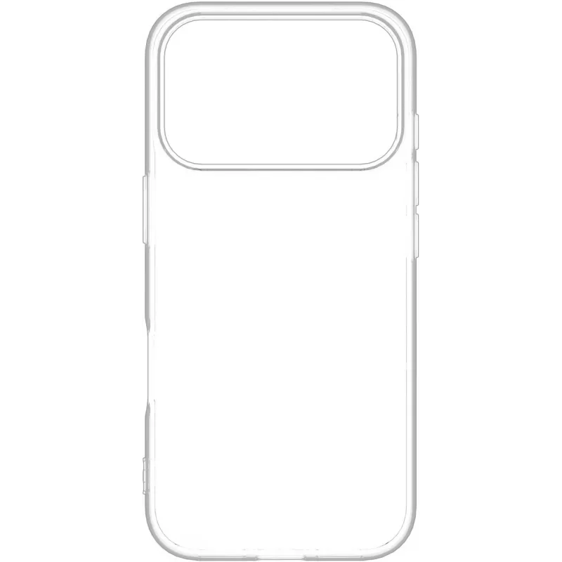 eSTUFF ES67100057-BULK INFINITE (GRS) VIENNA custodia per iPhone 17 Pro, trasparente