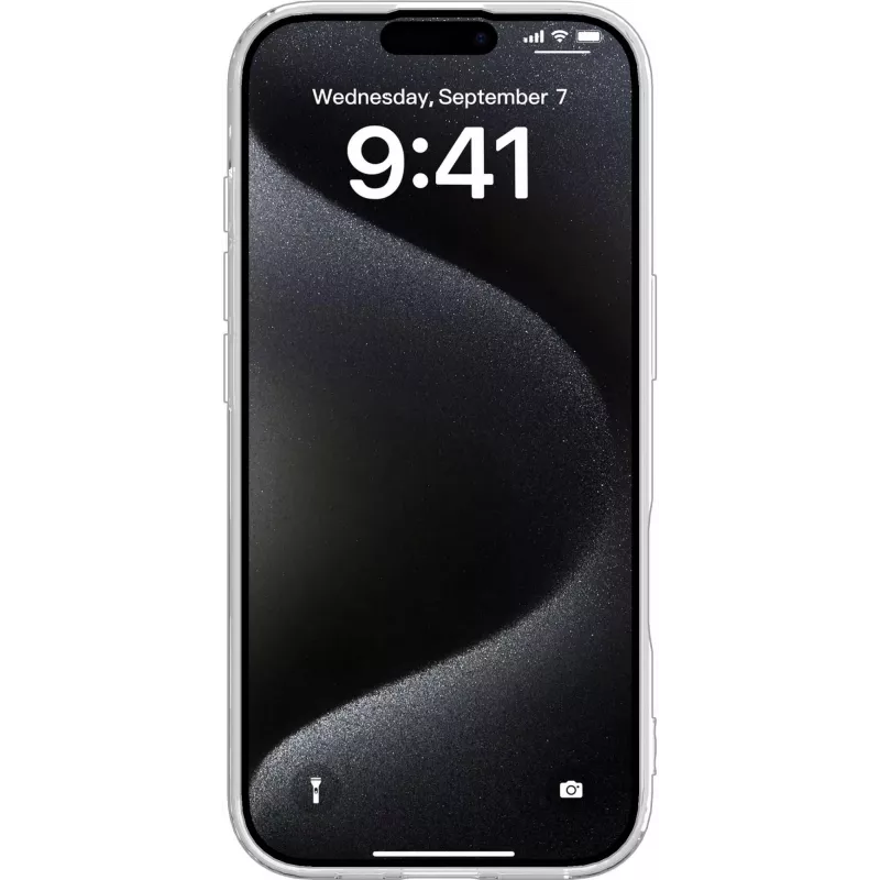 eSTUFF ES67100057-BULK INFINITE (GRS) VIENNA custodia per iPhone 17 Pro, trasparente