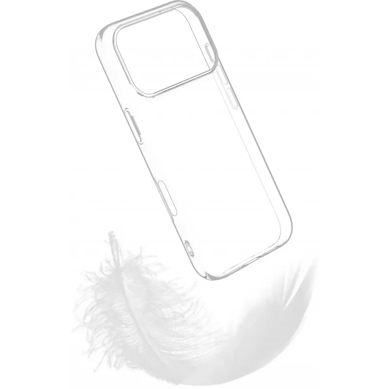 eSTUFF ES67100057-BULK INFINITE (GRS) VIENNA custodia per iPhone 17 Pro, trasparente