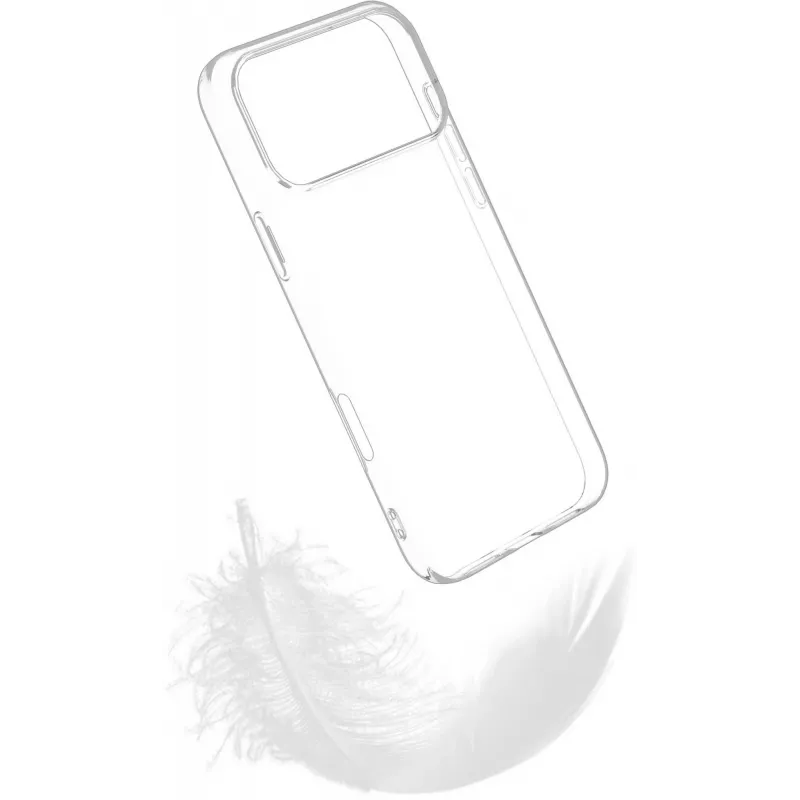 Custodia per cellulare eSTUFF ES67100058-BULK per iPhone 17 Pro Max, trasparente, compatibile con display da 17,5 cm (6,9 inch)
