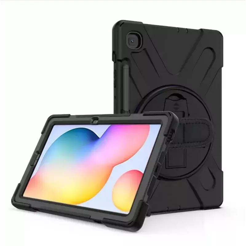 Cover eSTUFF AUSTIN Defender Case per Samsung Galaxy Tab S6 Lite 2022/2020 nero
