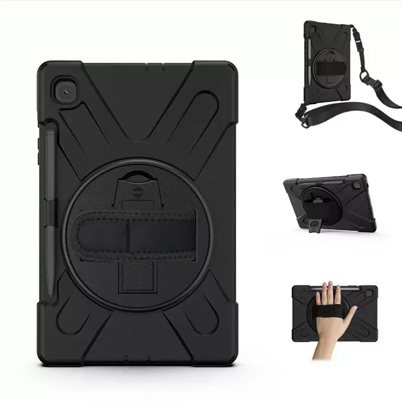 Cover eSTUFF AUSTIN Defender Case per Samsung Galaxy Tab S6 Lite 2022/2020 nero