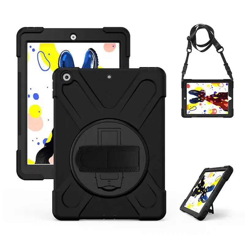 Cover eSTUFF CHICAGO Full Body Defender Case per iPad 10.2 nero