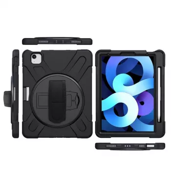 eSTUFF AUSTIN Defender Case per iPad Pro 11 2022/2020/2018/Air 5/4 10.9 – nero
