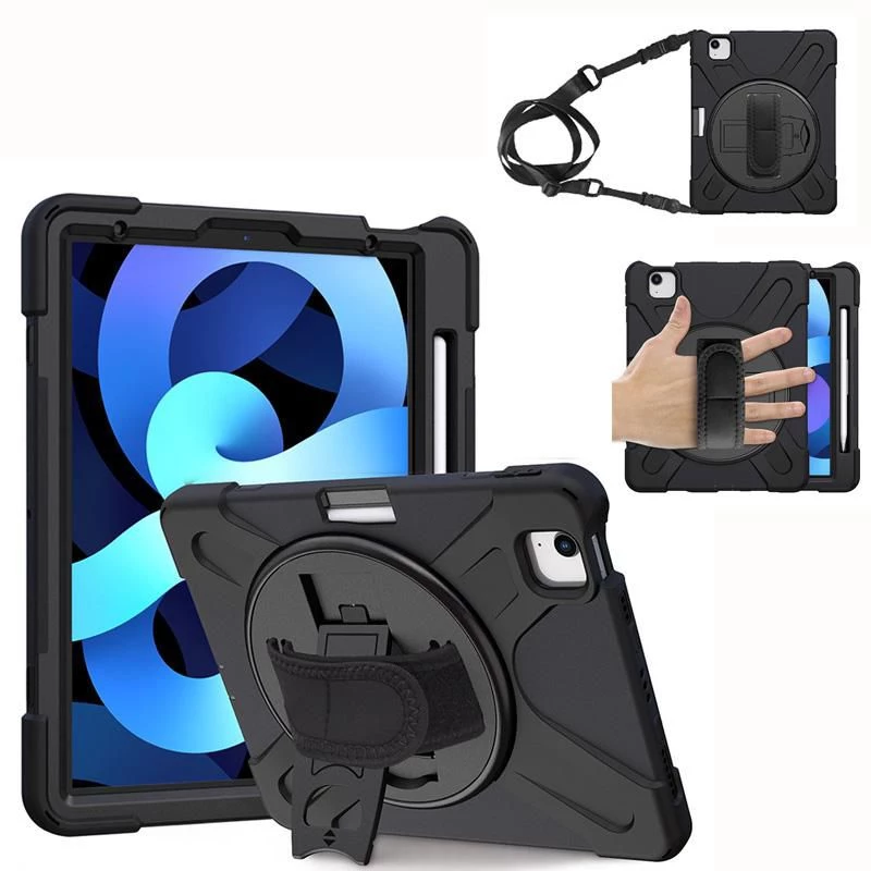eSTUFF AUSTIN Defender Case per iPad Pro 11 2022/2020/2018/Air 5/4 10.9 – nero