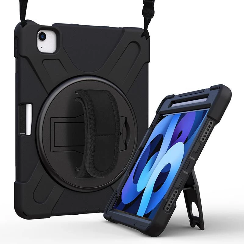 eSTUFF AUSTIN Defender Case per iPad Pro 11 2022/2020/2018/Air 5/4 10.9 – nero