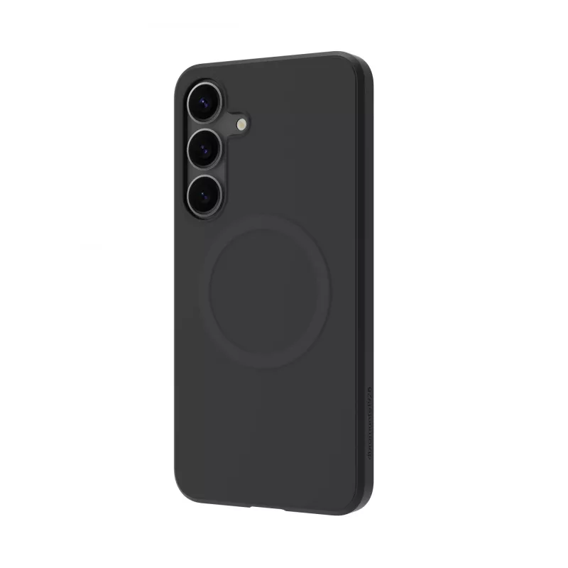 dbramante1928 Greenland Pro Qi2 GPSPNIBL6454 cover posteriore per Samsung Galaxy S25+, plastica, nero notte