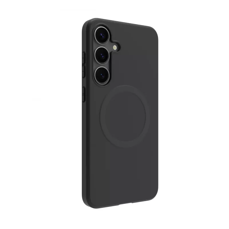 dbramante1928 Greenland Pro Qi2 GPSPNIBL6454 cover posteriore per Samsung Galaxy S25+, plastica, nero notte