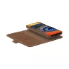 dbramante1928 Lynge LMSSGTDT6469 custodia a libro per Samsung Galaxy S25, pelle granulata, marrone chiaro