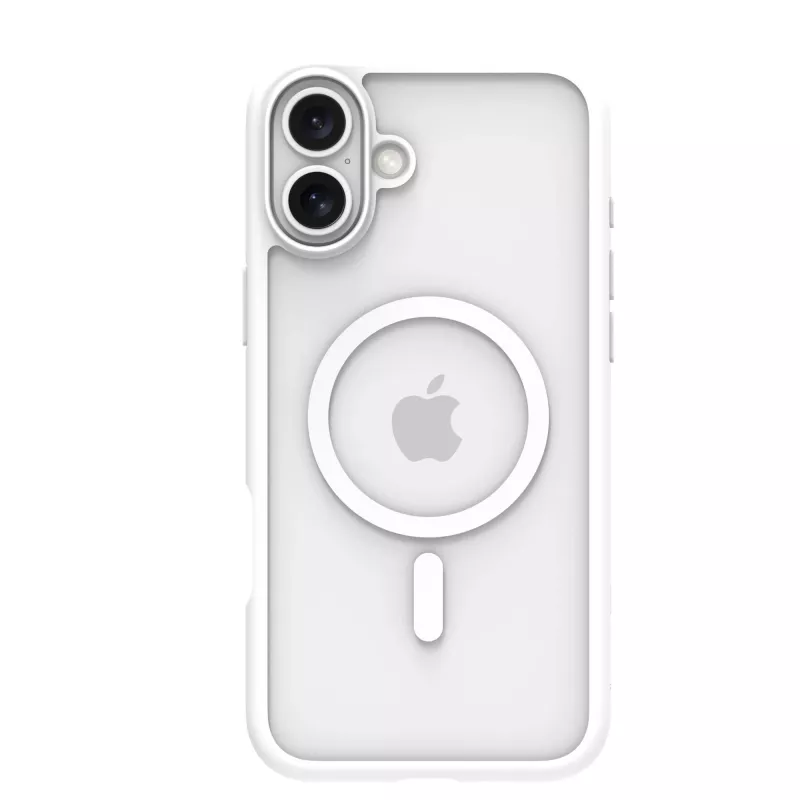 Cover dbramante1928 Grenen MagSafe iPhone 16 Plus bianco
