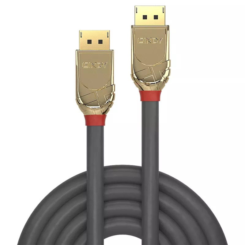 Lindy cavo DisplayPort 1.2 7,5 m, Gold Line