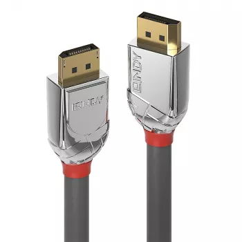 Lindy cavo DisplayPort 1.4 1 m, Cromo Line