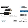 Cavo USB Microconnect USB3.0AA10BOP 10 m USB 3.2 Gen 1 nero