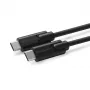 Microconnect USB3.1CC0.5 cavo USB USB 3.2 Gen 2 (3.1 Gen 2) 0,5 m USB C nero
