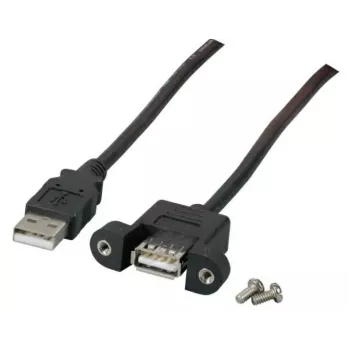 Microconnect USBAAF1PANEL2 cavo USB USB 2.0 1,8 m USB A nero