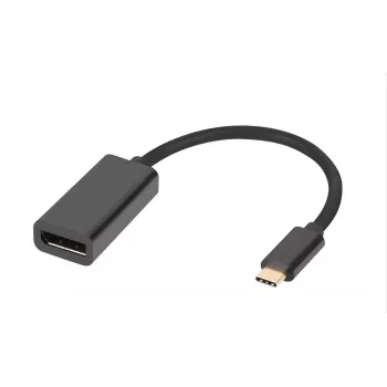Microconnect MC-USBC-DPF1.2 adattatore cavo video DisplayPort USB Type-C nero