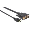 Adattatore cavo video Techly ICOC-HDMI-D-045 5 m DVI-D nero