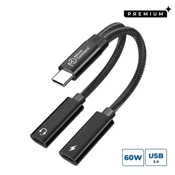 Cavo USB Microconnect MC-USBC-CFCF USB 2.0 0,13 m argento