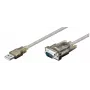Cavo seriale Microconnect 68875 trasparente 1,5 m USB Type-A VGA (D-Sub)