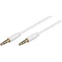 Microconnect AUDLL1W cavo audio 1 m 3,5 mm bianco