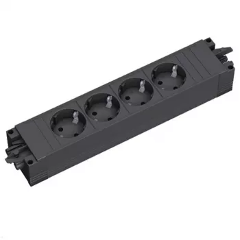Ciabatta multipresa Bachmann STEP BASE 4 vie con GST18 4 uscite AC 250V 16A