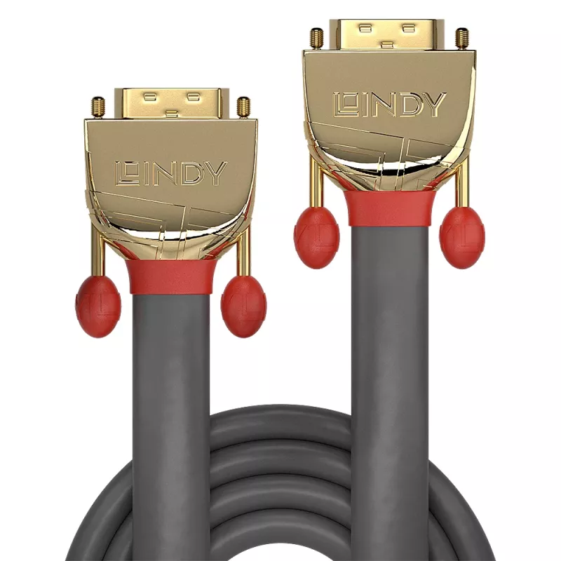 Cavo DVI-D Dual Link Lindy 15 m, Gold Line