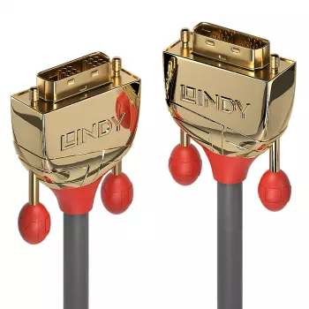 Cavo DVI-D Single Link Lindy 20 m, Gold Line