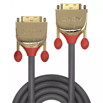 Cavo DVI-D Single Link Lindy 20 m, Gold Line