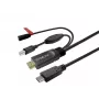 Cavo USB Vivolink PROUSBCHDMIUSBB7.5-CHARGE 7,5 m per ricarica e trasferimento dati