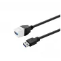 Cavo prolunga USB 3.0 Type-A a Type-A VivoLink PROKEYUSB3AFM3W 3 m bianco