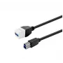 Cavo prolunga USB 3.0 Type-A VivoLink, femmina a femmina, bianco, PROKEYUSB3AFBM5W