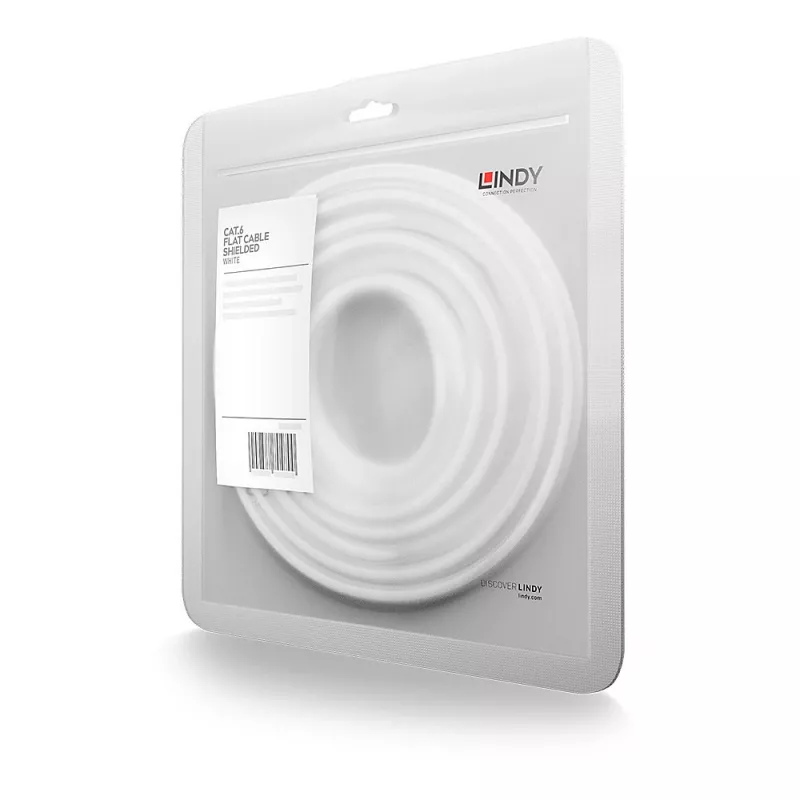 Lindy 47564 Cavo di rete bianco 5 m Cat6 U/FTP (STP)