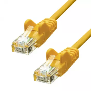 Cavo di rete ProXtend CAT5e U/UTP CCA PVC giallo 0,2 m