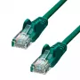 Cavo di rete ProXtend CAT5e U/UTP CCA PVC verde 0,25 m