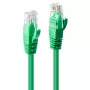 Cavo di rete Lindy 2m Cat.6 RJ-45 U/UTP verde