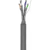 Cavo di rete Goobay CAT 6 U/UTP grigio 100m