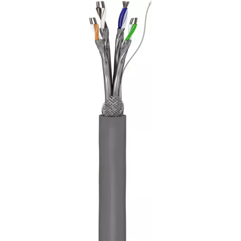 Cavo di rete Goobay CAT 6 U/UTP grigio 100m