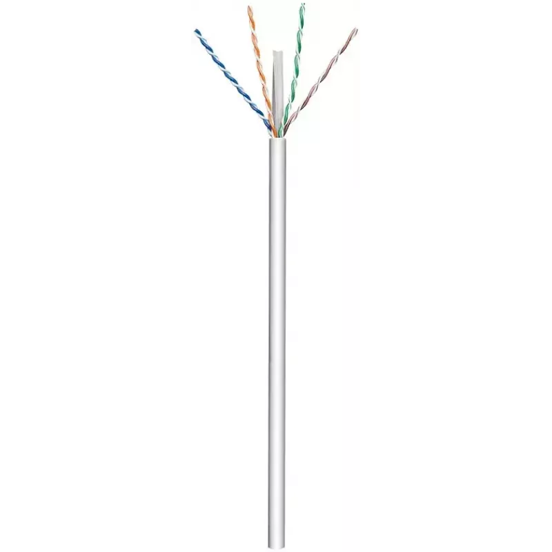 Cavo di rete Goobay CAT 6 U/UTP grigio 100m